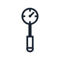 Cooking Thermometer SVG icon — food