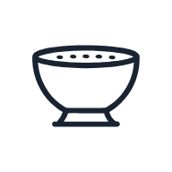 Mixing Bowl SVG icon — food