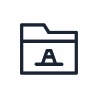 Archive Folder Icon SVG icon — ui
