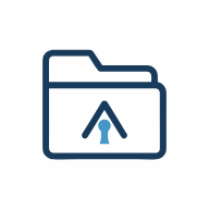 Custom Folder Artwork SVG icon — ui
