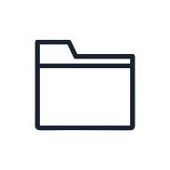 Generic Folder 1 SVG icon — ui
