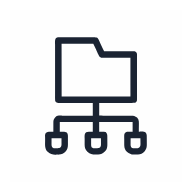 Version Control History SVG icon — ui