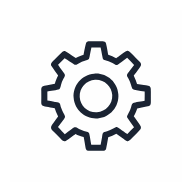 Gear Settings Cog SVG icon — productivity