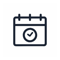Meeting Schedule SVG icon — productivity