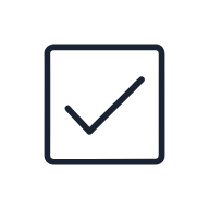 Task Checkbox Pending SVG icon — productivity