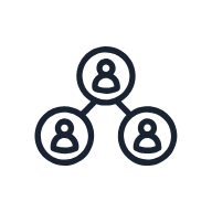 Team Collaboration SVG icon — productivity