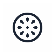 Tomato Slice SVG icon — food